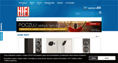 Desktop Screenshot of hi-fi.com.pl